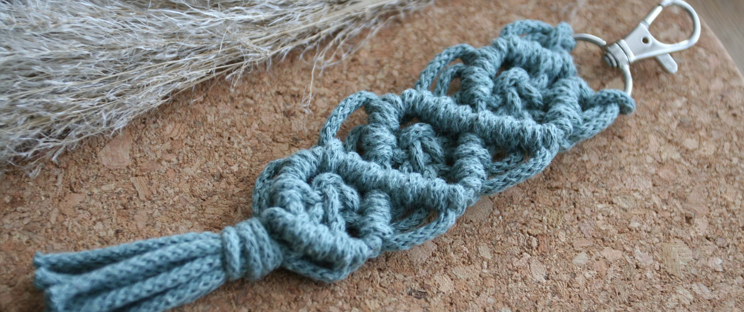 Makramee Schlüsselanhänger | DIY | Knotenbande